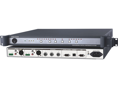 智能數(shù)字會議系統(tǒng)主機(jī) 提供更完整的解決方案