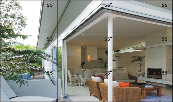 筆記本無線投屏會議室液晶拼接屏 筆記本無線投屏會議室液晶拼接屏
