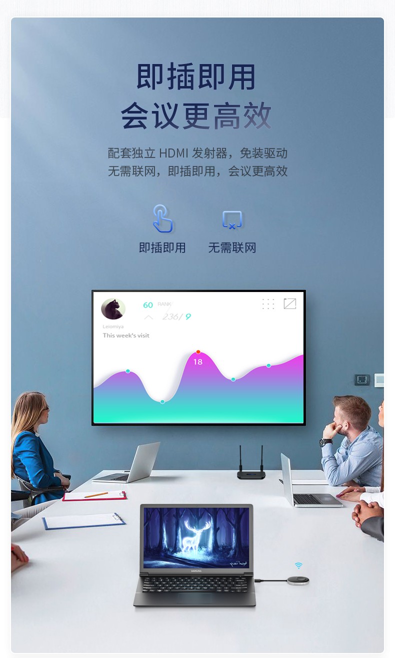無線投屏設器 無線投屏設器