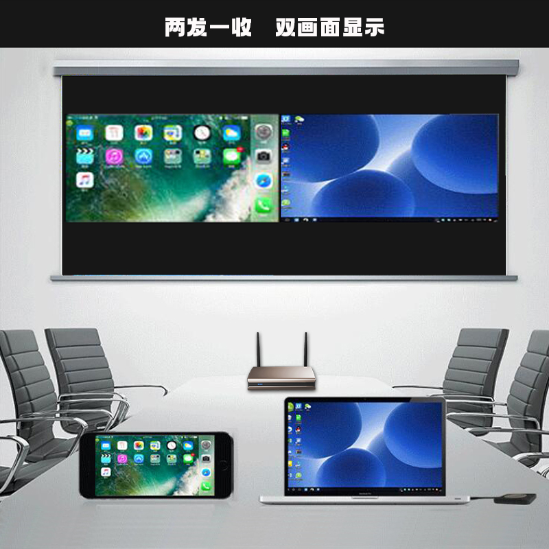 Awind 奇機A-800S 4K雙畫面無線投影網關 Awind 奇機A-800S 4K雙畫面無線投影網關